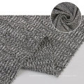 Eastsilk textiles polyester rayon rib fabric custom clothes rib knit fabric